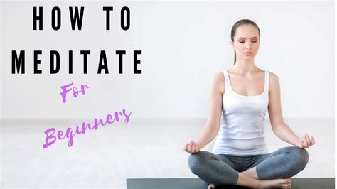 How To Meditate At Home For Beginners Youtube