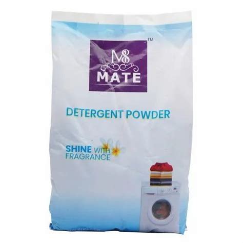 M Mate Jasmine White Machine Detergent Powder For Laundry Packaging