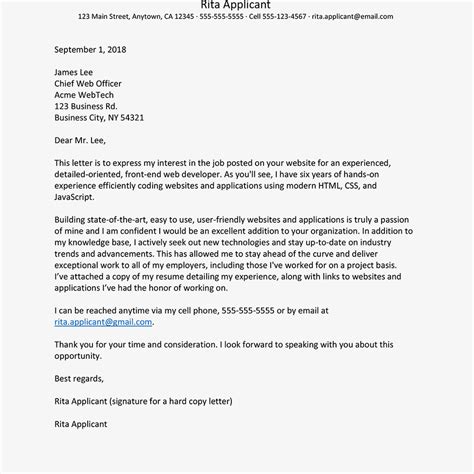 30 How To End A Cover Letter