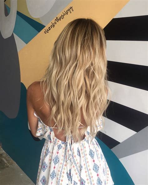Balayage Blonde Babylights Blonde Balayage Blonde Foilayage Elizabethashleyy Big Hair