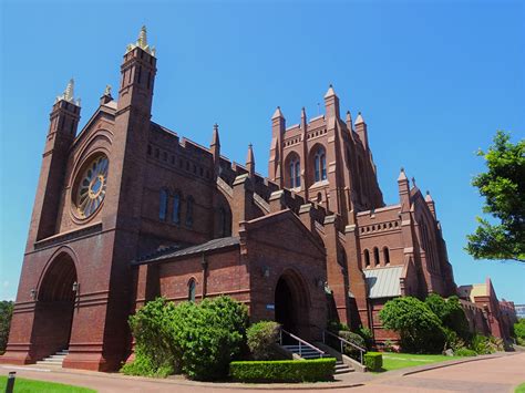 Newcastle Nsw Christ Church Anglican Cathedral Built Fr Flickr