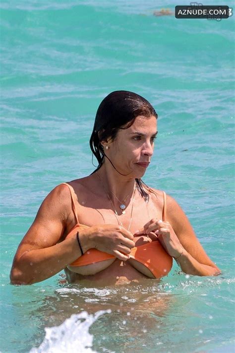 Elisabetta Canalis Sexy Spotted Showing Off Her Amazing Bikini Body At Miami Beach Aznude