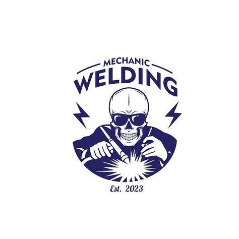 Premium Vector Logo Mechanic Welding Vector Illustration