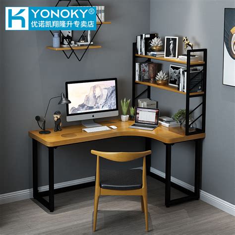 Купить Нордический угол дерево компьютерный стол лить закругленный ...