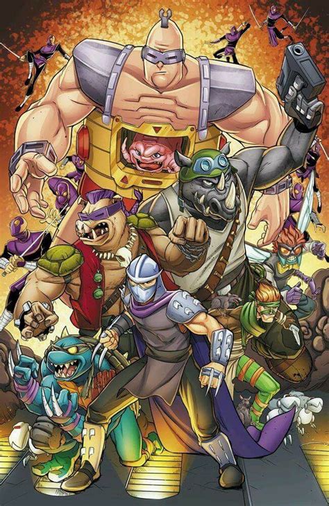 A Good Rogues Gallery Teenage Mutant Ninja Turtles Art Tmnt Ninja