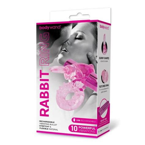 Bodywand Rechargeable Rabbit Ring Couples Cock Ring Pink Sex Toy HotMovies