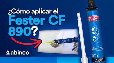 Fester Cf Sistema De Fijaci N Poli Ster Youtube