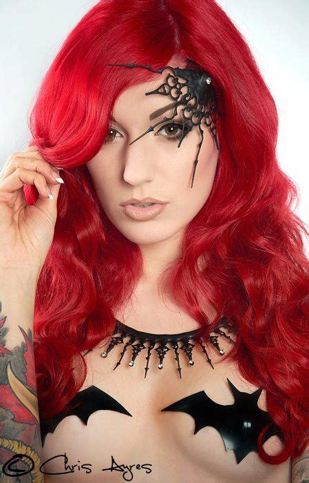 Red Haired Beauty S Cervena Fox Red Haired Beauty Pin Up Tattoos