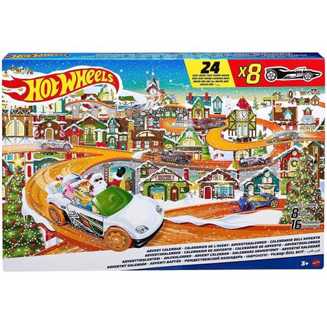 Адвент календар Хот Вілс Hot Wheels Advent Calendar HKL грн Машинки