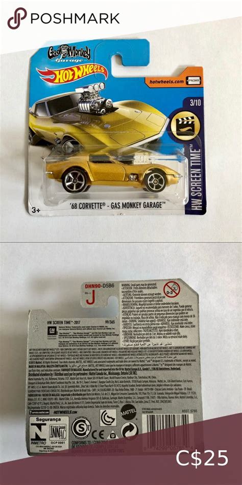 Corvette Gas Monkey Garage Hot Wheels Gas Monkey Garage Gas Monkey Corvette