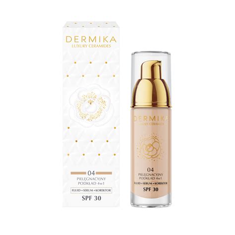 Pielęgnacyjny podkład 4w1 odcień 04 30 ml Dermika House of Beauty