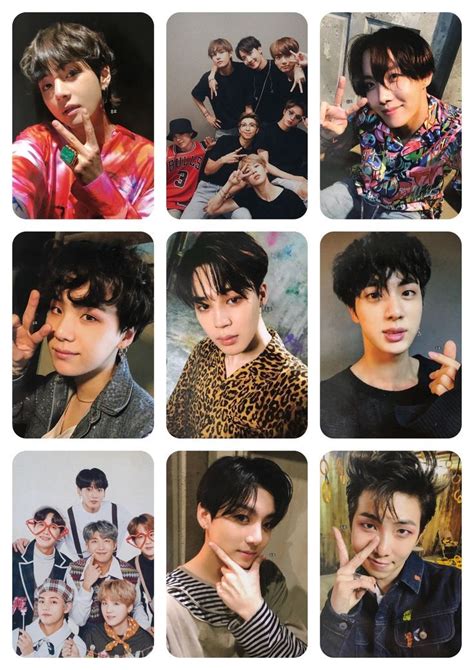 Photocards Bts Fotos Imprimibles Pegatinas Para Imprimir Gratis