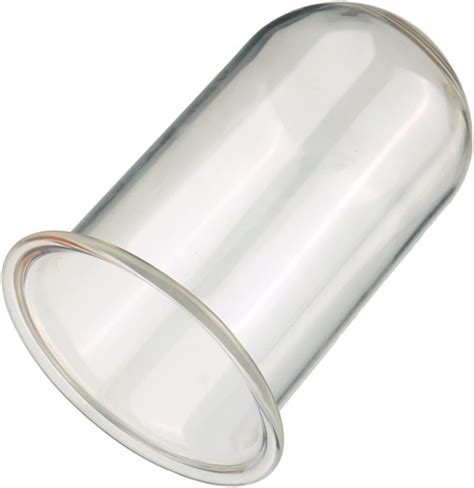 DaiQei Glass Hollow Anal Plug Transparent Open Butt Plug Anal Tunnel Vagina Peep Anus Expansion
