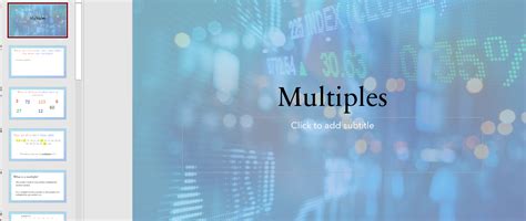 Multiples Year 5 | Teaching Resources