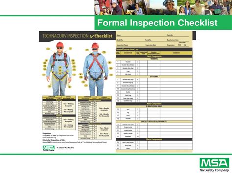 Ppt Inspection Of Fall Protection Equipment Powerpoint Presentation Free Download Id 5831782