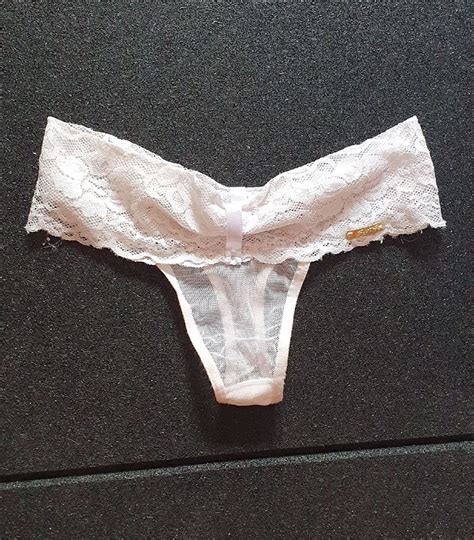 Branca De Renda Lingerie Feminina Usado Enjoei