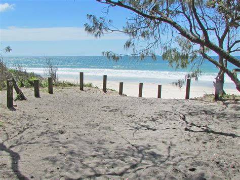 Ocean Beach camping area | Bribie Island National Park and Recreation ...