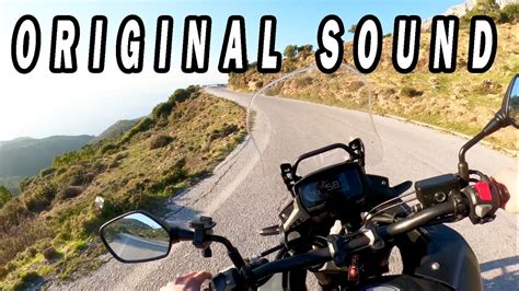 Honda Cb500x Original Exhaust Sound Greece Youtube