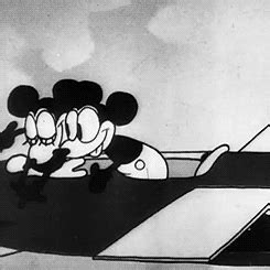 vintagemickeymouse: Plane Crazy - 1928 Minnie...