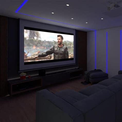 Sala De Cinema Em Casa Como Montar 50 Ideias Para Se Inspirar