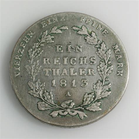 Preußen Reichstaler 1813 A Berlin Friedrich Wilhelm III