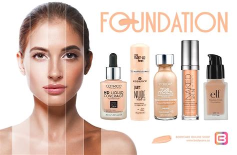 Foundation Catrice HD Liquid Essence Pure Nude L Oreal True Match Urban Decay Naked Skin