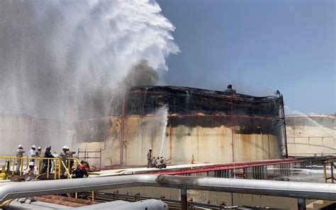 Sofocan Incendio Que Surgi Hace Horas En Refiner A De Salina Cruz