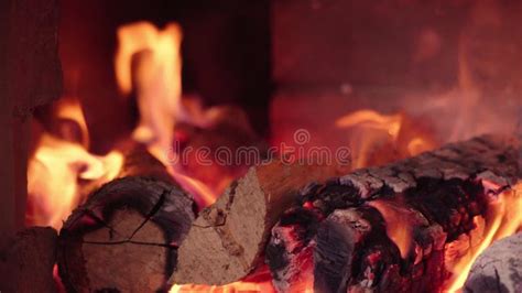 Firewood In Oven And Fireplace Wood Burning Fire Firewood In