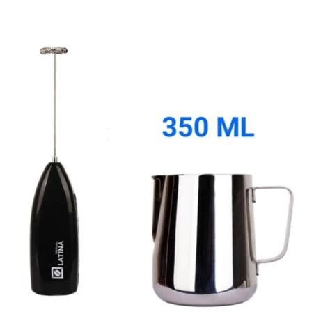 Jual Milk Jug Latina Frother Paket Duo Hitam Jakarta Utara Kopi