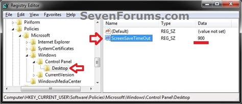 Screen Saver Timeout Period Set Or Change Tutorials