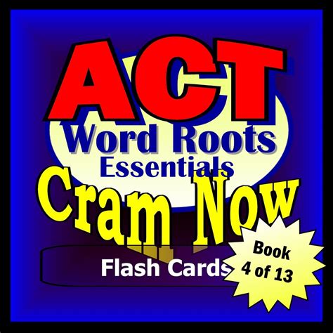 Act Prep Test Vocabulary Word Roots Flash Cards Cram Now