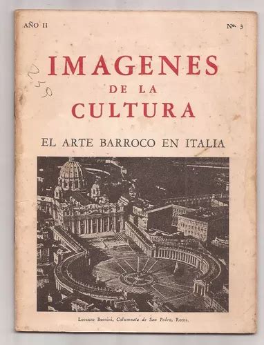 Imagenes De La Cultura El Arte Barroco En Italia Año 2 N 3 en venta en