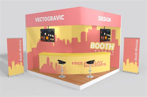 Booth Stand Mockup