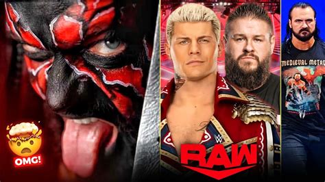 Omg Demon Balor Wrestlemania Shocking Plans 🤯 Cody Rhodes And Kevin