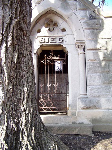 Sieg Mausoleum Oakdale Memorial Gardens Davenport Iowa Dustin