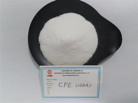 PVC Additive Added Toughness Rubber Chlorinated Polyethylene CPE 135A