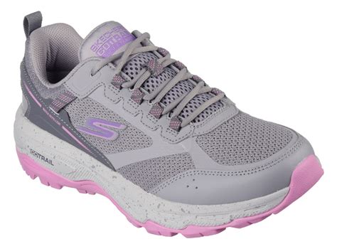 Ripley Zapatilla Mujer Skechers Outdoor Gris Go Run Trail Altitude Cuero