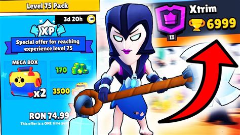 AM FACUT 7000 TROFEE SI SUPER OFERTA DE LEVEL 75 BRAWL STARS YouTube