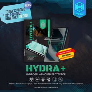 Promo HYDRA Infinix Hot 50 Pro Plus Anti Gores Hydrogel NOT Tempered Full BELAKANG