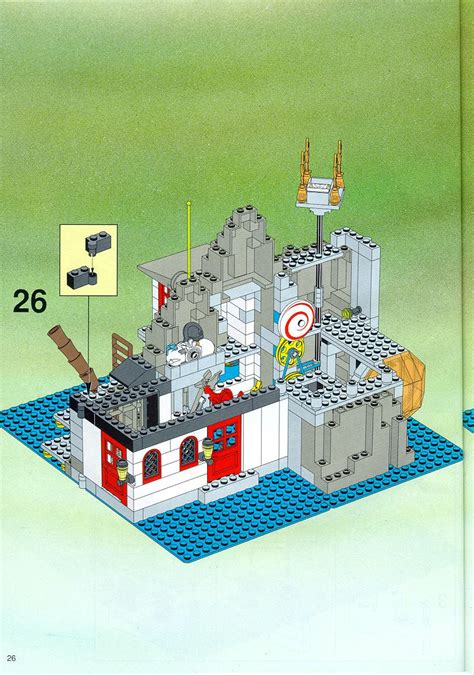 LEGO Instructions For Set 6494 Magic Mountain Time Lab Time Cruisers