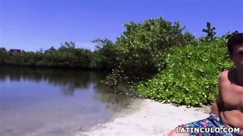 Big Ass Latina Fucks A Lake