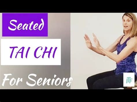 Seated Tai Chi For Seniors And Beginners YouTube