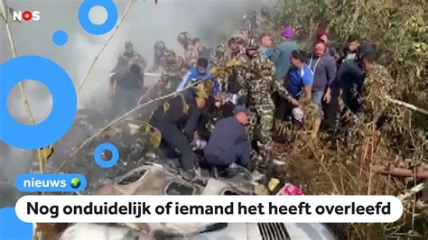 Vliegtuig Met Mensen Aan Boord Neergestort In Nepal Youtube