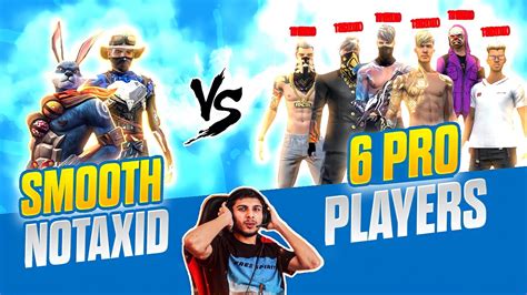 Smooth And Notaxid Vs 6 Pro Players Smooth And Notaxid Vs 6 Pc Players 😱