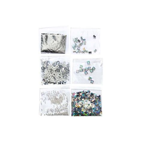 Peggy Sage Nail Art Mini Kit Silver EquoTrad