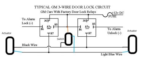 Power Door Lock Wiring