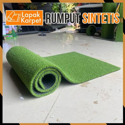 Jual Rumput Sintetis Tipe Golf Premium Ukuran Cm Tebal Cm