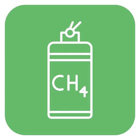 Premium Vector Methane Vector Illustration