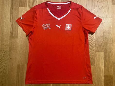 Original Schweiz Nati Trikot Damen Maillot Suisse Puma L Kaufen Auf