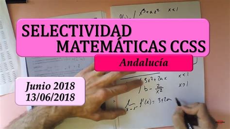 Selectividad Resuelto El Examen De Matem Ticas Ccss Ciencias Hot Sex